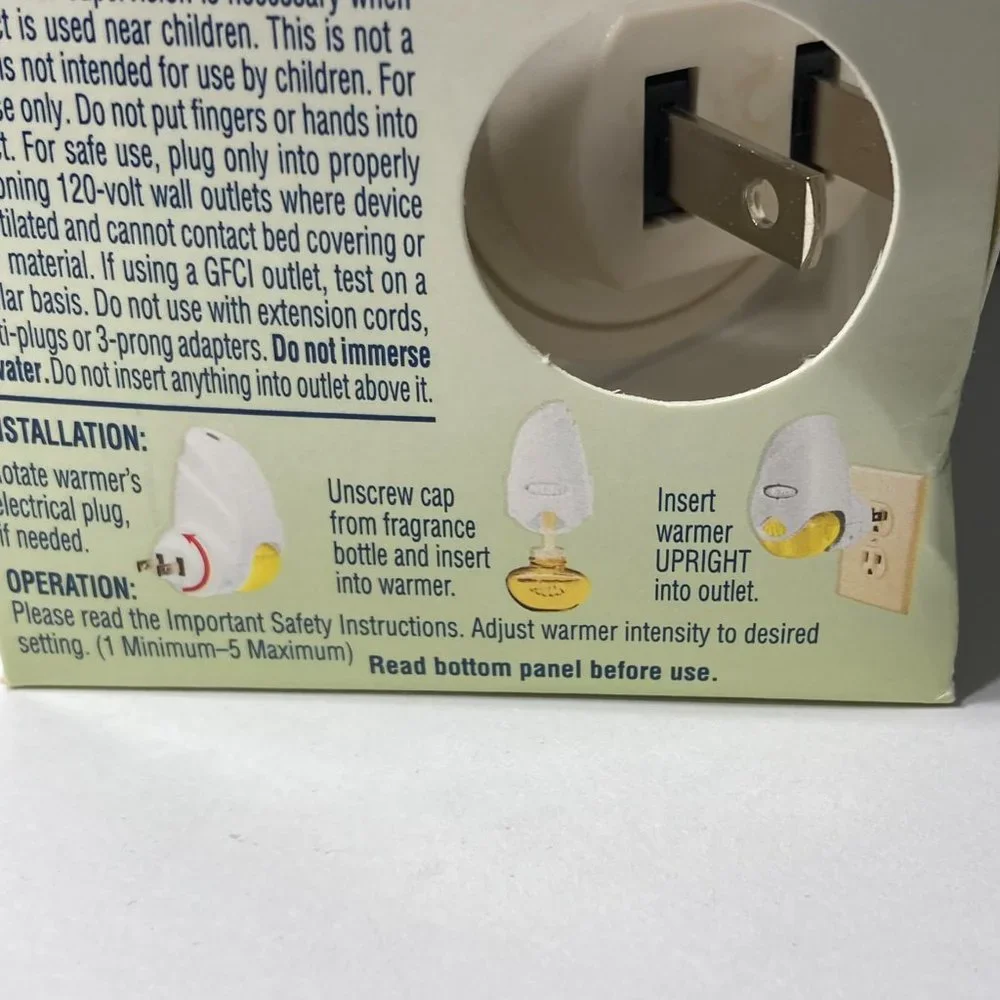10 Glade PlugIns Scented Oil Warmer Plug In Air Freshener Dispenser NO R…